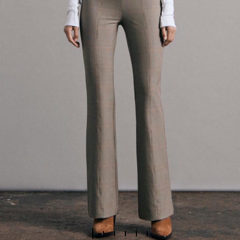 NWT rag & bone Simone Plaid Jacquard Flare